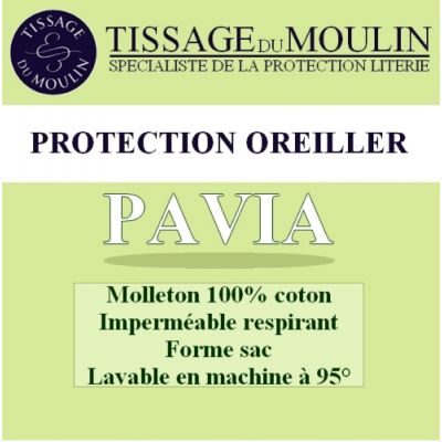 PROTECTION OREILLER PAVIA - TISSAGE DU MOULIN